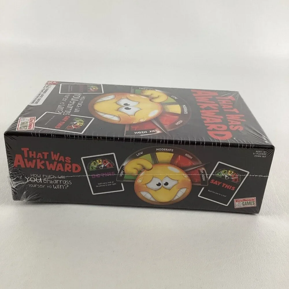 That Was Awkward Party Game Embarrass Yourself Card 2019 Endless Games 2019